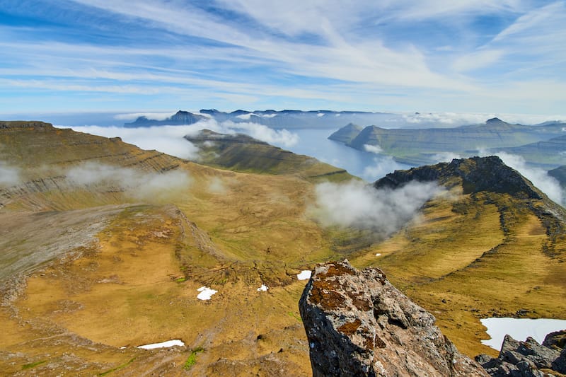 View from Slættaratindur