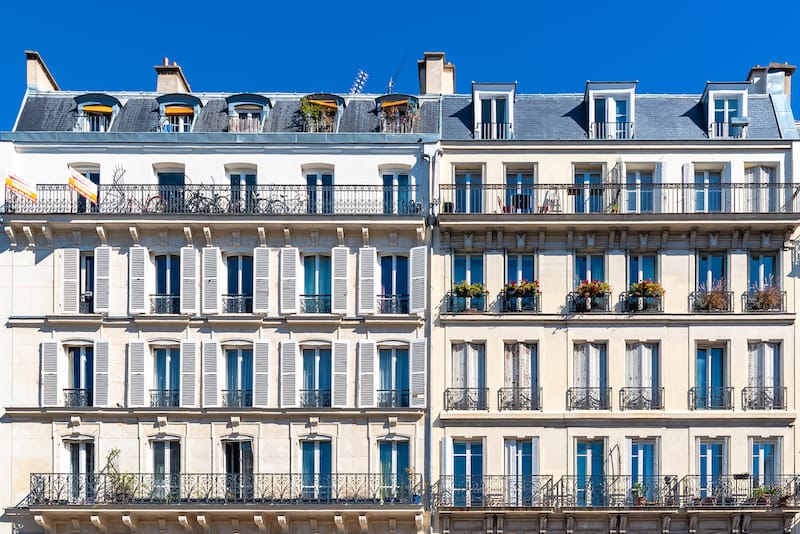 Beautiful home along Rue Lepic in Montmartre