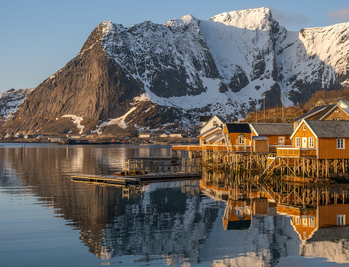 Sakrisøy Rorbuer in the Lofoten Islands