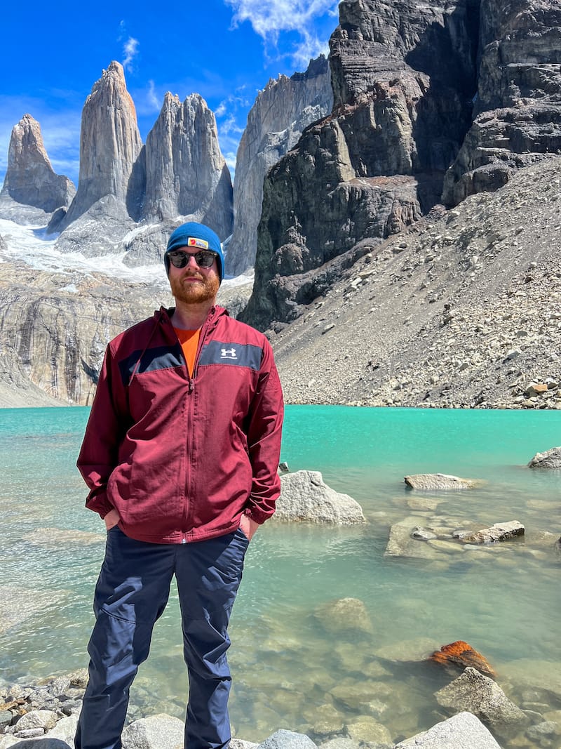 Made it to the base of Torres del Paine