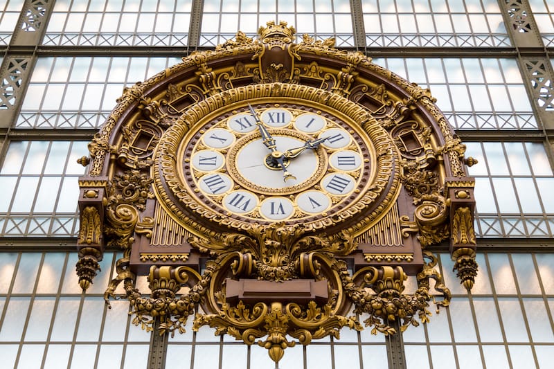 Musée d'Orsay clock - Gilmanshin - Shutterstock