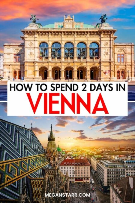 Are you looking for the best way to spend two days in Vienna? This is the ultimate 2-day Vienna itinerary, from what to do to where to eat (and even stay). I explain how to maximize your time in Vienna without missing out on any of the fun! Click to learn more. Weekend in Vienna | Visit Vienna | Things to do in Vienna | What to do in Vienna | Itinerary Vienna | 2 days in Vienna | Day trip to Vienna | Travel to Vienna | Vienna sightseeing | Vienna restaurants | Vienna hotels | Where to stay in Vienna | Hotels in Vienna | Vienna travel guide | Vienna 2-day itinerary | Vienna two-day itinerary | Vienna day trip