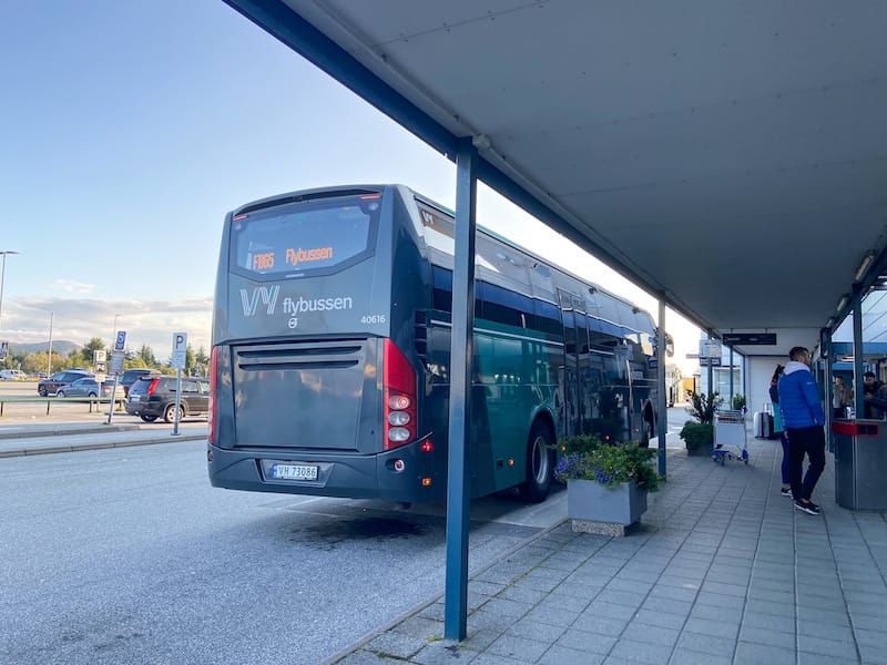 Alesund Airport bus station