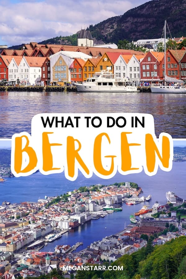 Are you looking for the best things to do in Bergen? This guide will help you find the best Bergen attractions, museums, restaurants, and landmarks to add to your itinerary! Save this Bergen bucket list for later! | Bergen things to do | What to do in Bergen | Bergen landmarks | Bergen sightseeing | Bergen museums | Bergen restaurants | Bergen travel guide | Bergen itinerary
