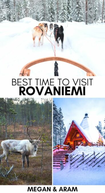 Looking for the best time to visit Rovaniemi, Finland? It may not be what you think! I am a local, and I break down each month to help you find the best time. | Rovaniemi in winter | Rovaniemi in spring | Rovaniemi in summer | Rovaniemi in January | Rovaniemi in February | Rovaniemi in March | Rovaniemi in May | Rovaniemi in June | Rovaniemi in April | Rovaniemi in December | Rovaniemi in July | Rovaniemi in August | Rovaniemi in autumn