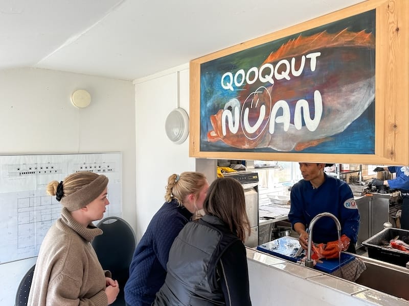 Learning about our fish at Qooqqut Nuan