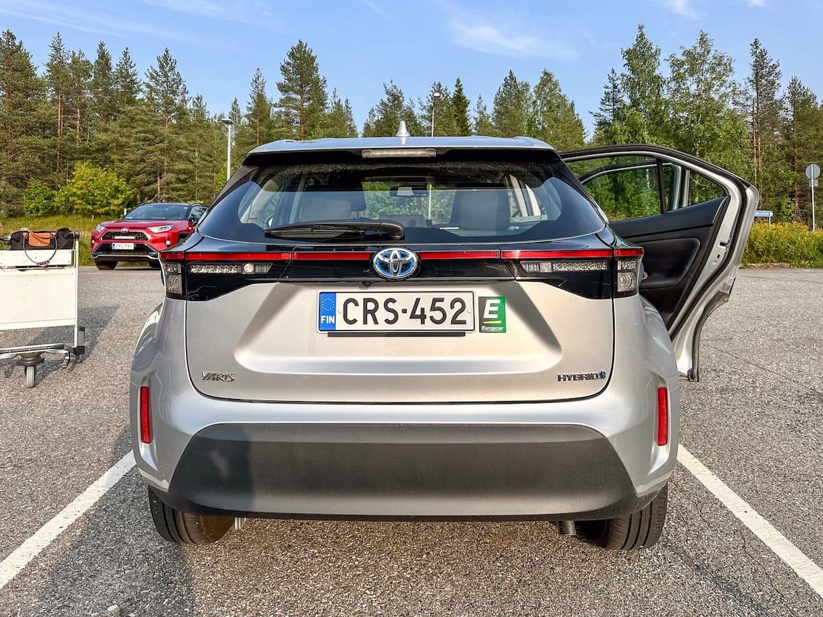 My rental this summer (with Europcar)