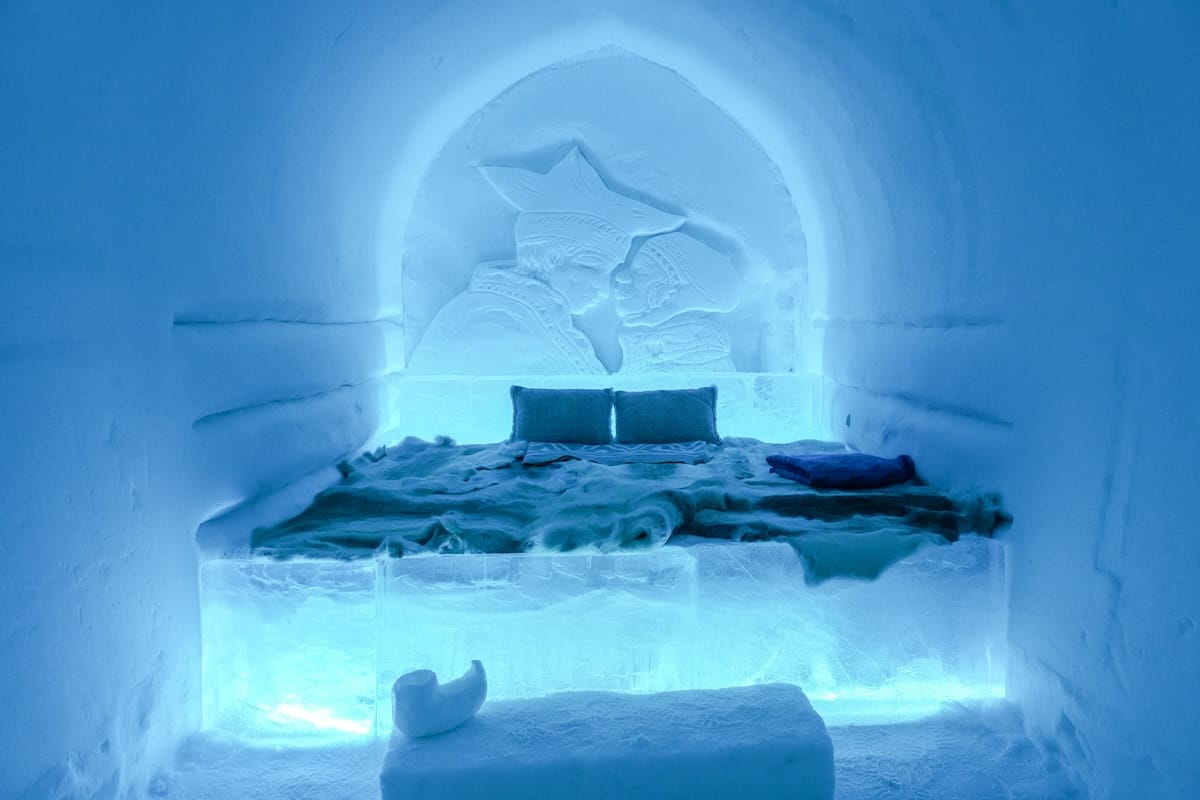 Igloo suite at Sorrisniva