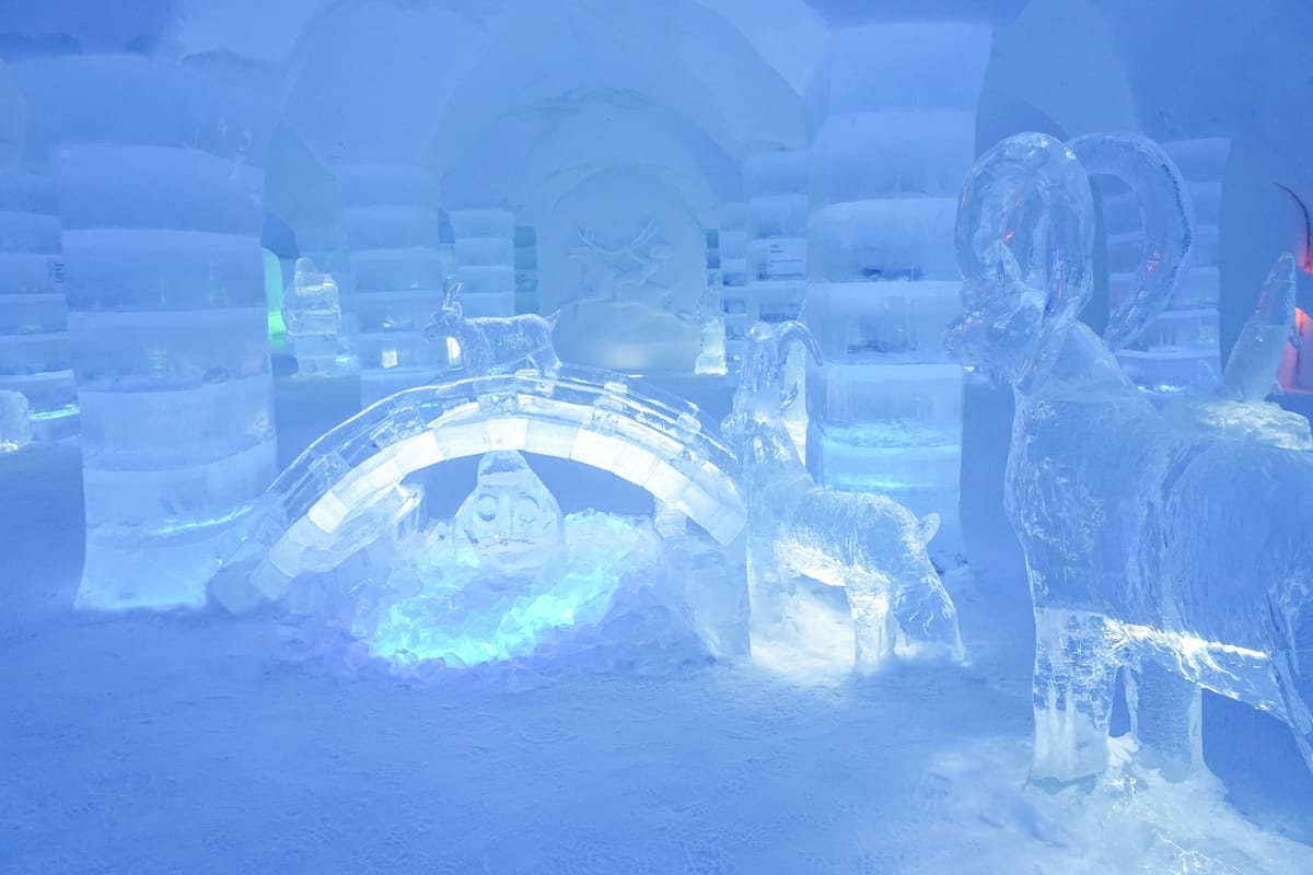 Beautiful work at Sorrisniva Ice Hotel