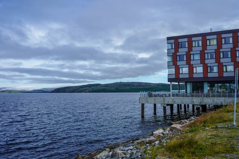 View from Thon Hotel Kirkenes