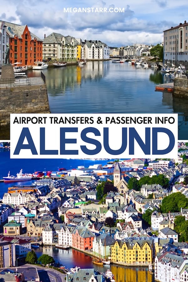 Are you looking to get from the Alesund Airport to the city center? This guide details a few options - from the best Alesund Airport transfers to renting a car (and more)! | Things to do in Alesund | Alesund Airport Vigra | What to do in Alesund | Alesund sightseeing | How to get to Alesund | Travel to Alesund | Alesund itinerary