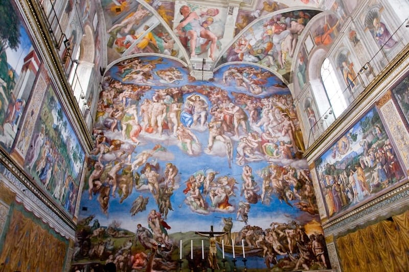 Fresco at the Vatican