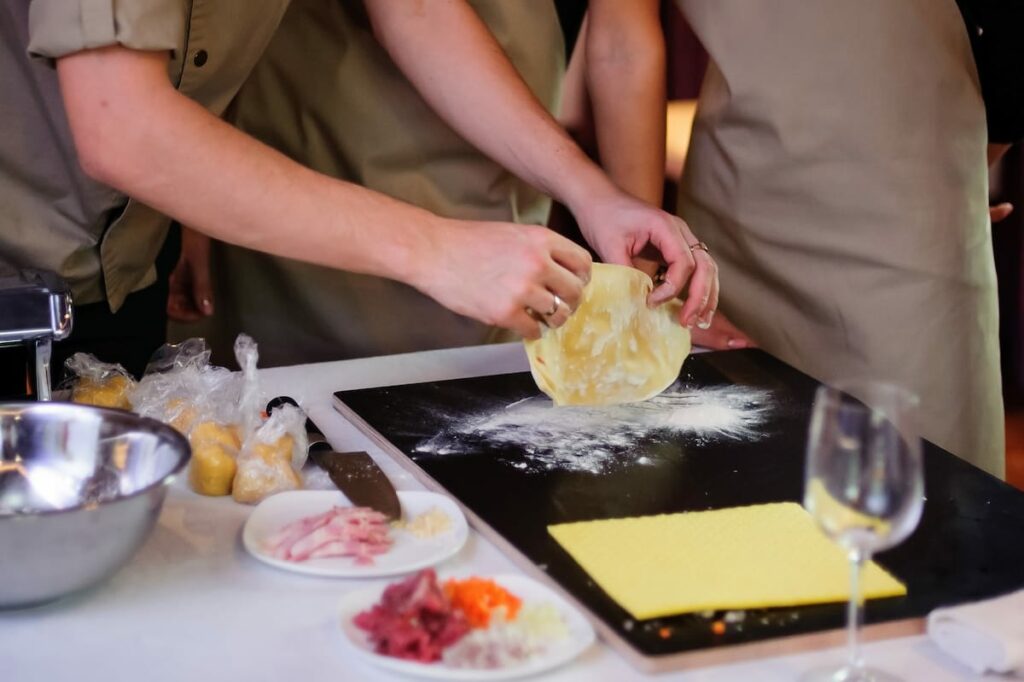 Learn to make pasta at one of the best cooking classes in Rome