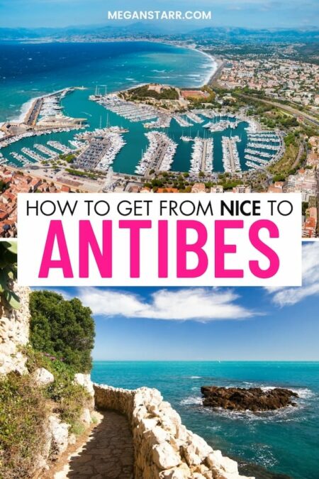 Planning your French Riviera trip and want to get from Nice to Antibes? This is my experience visiting Antibes from Nice (and all the options for how to do so). | Day trip to Antibes | Antibes tour | Nice to Antibes tour | Antibes from Nice day trip | How to visit Antibes | What to do in Antibes | Things to do in Antibes | Antibes itinerary