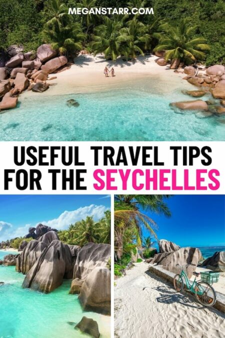 Planning to visit the Seychelles soon? This guide contains useful Seychelles travel tips for the first-time visitor! Click to see (what I wished I had known)! | Visiting Seychelles | Travel to the Seychelles | Things to do in the Seychelles | Trip to the Seychelles | Seychelles holiday | Seychelles vacation | Visit Seychelles | Seychelles tourism | Travel tips for the Seychelles | What to do in the Seychelles | Getting around the Seychelles
