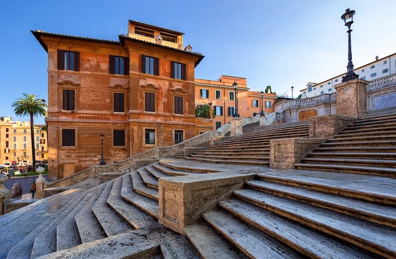 Spanish Steps in Rome - an itinerary must!