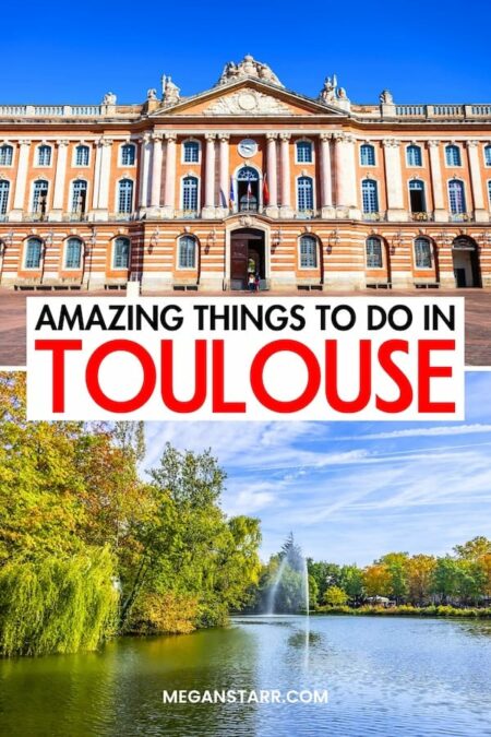 Are you looking for the best things to do in Toulouse? This guide will help you find the best Toulouse attractions, museums, restaurants, and landmarks to add to your itinerary! Save this Toulouse bucket list for later! | Toulouse things to do | What to do in Toulouse | Toulouse landmarks | Toulouse sightseeing | Toulouse museums | Toulouse restaurants | Toulouse travel guide | Toulouse itinerary