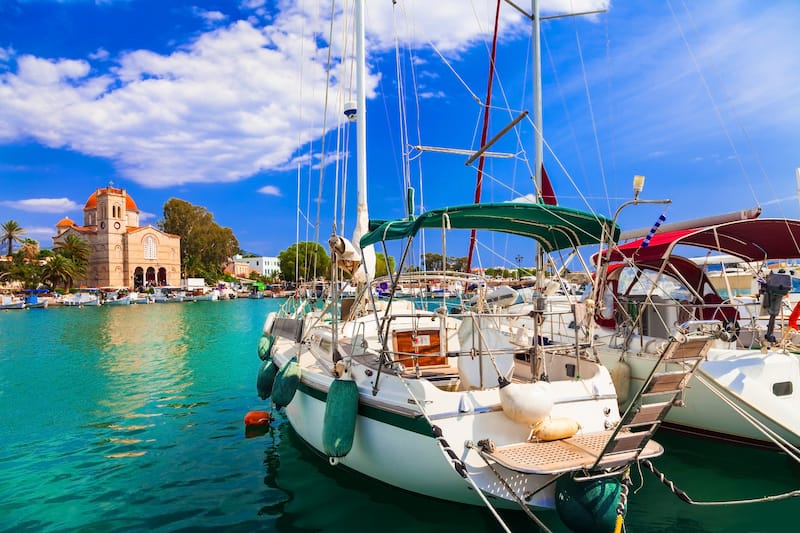Aegina town
