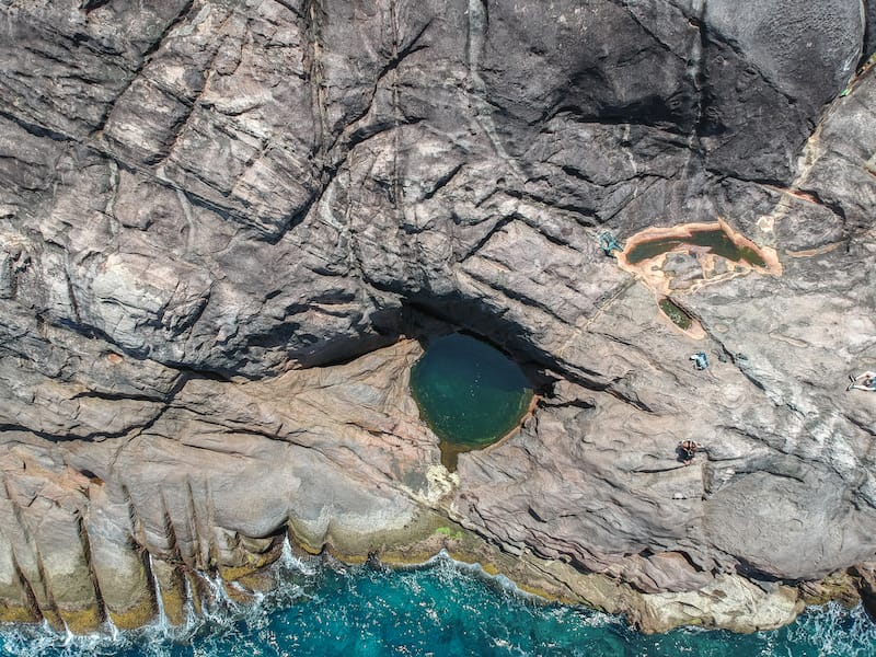 Mahe rock pool (from my drone)
