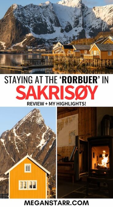 Considering staying at Sakrisøy Rorbuer on your upcoming Lofoten trip? This guide reviews my time at Sakrisøy Rorbuer, including tips, opinions, and more!