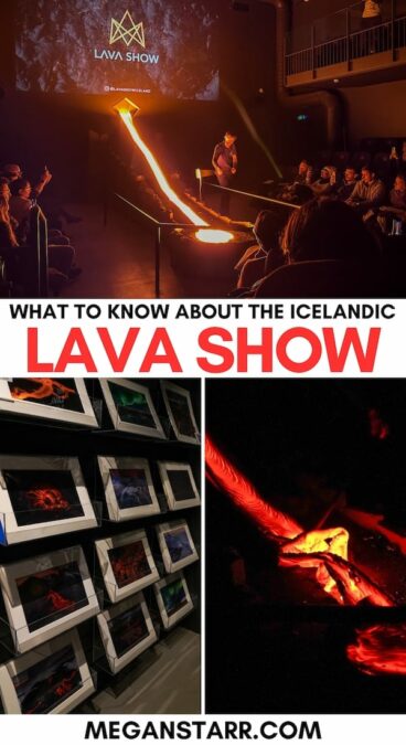 Are you looking to go to the Icelandic Lava Show in Reykavik on your upcoming trip? This guide details whether I felt it was worth it, how to book, and some tips! | Things to do in Reykjavik | Reykjavik experiences | Lava show in Iceland | Vik Lava Show | Iceland volcanoes
