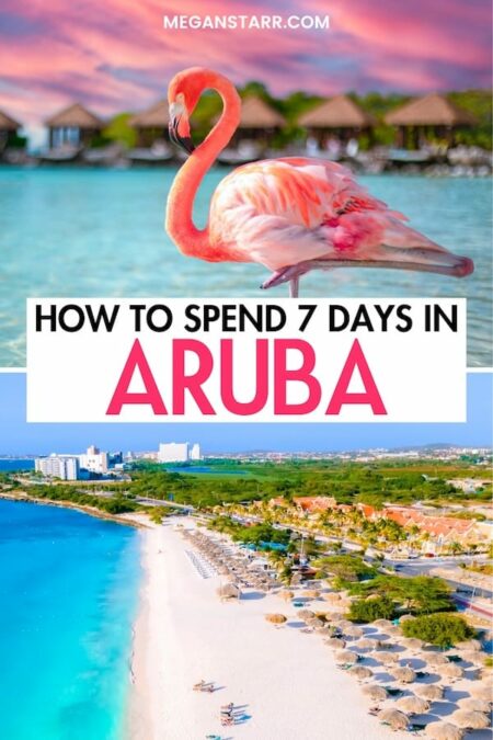 Are you looking for the best way to spend 7 days in Aruba? This guide shows you the perfect one week in Aruba itinerary for first-time visitors! Click to learn more and how to plan your Aruba road trip. | Aruba itinerary | Itinerary Aruba | One week in Aruba | Aruba 1-week itinerary | Aruba 7-day itinerary | What to do in Aruba | Aruba things to do | Things to do in Aruba | Visit Aruba | Trip to Aruba | Aruba in summer | Aruba in winter 