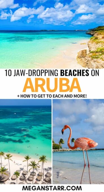 Are you looking for the best beaches in Aruba? This guide covers the most beautiful Aruba beaches, from Flamingo Beach to some lesser-known gems that are perfect for snorkeling! Learn more here! | Beach vacation in Aruba | Things to do in Aruba | Itinerary for Aruba | Aruba itinerary | What to do in Aruba