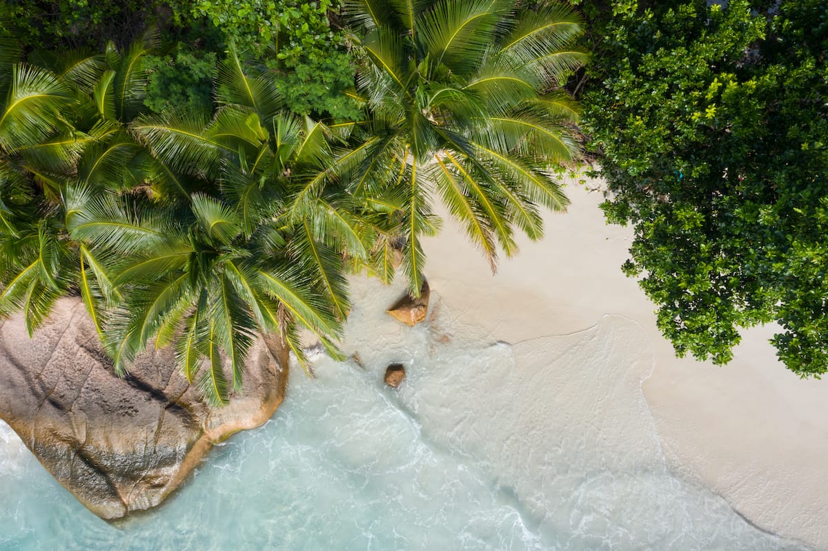 Anse Lazio- one of the most famous Praslin beaches