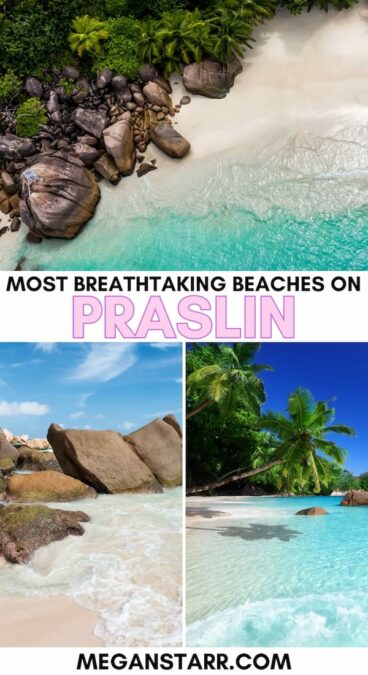 Looking for the best beaches on Praslin in the Seychelles? This guide uncovers the prettiest Praslin beaches, and why you should visit each of them. Learn more! | Seychelles beaches | Things to do in the Seychelles | Things to do on Praslin | What to do on Praslin