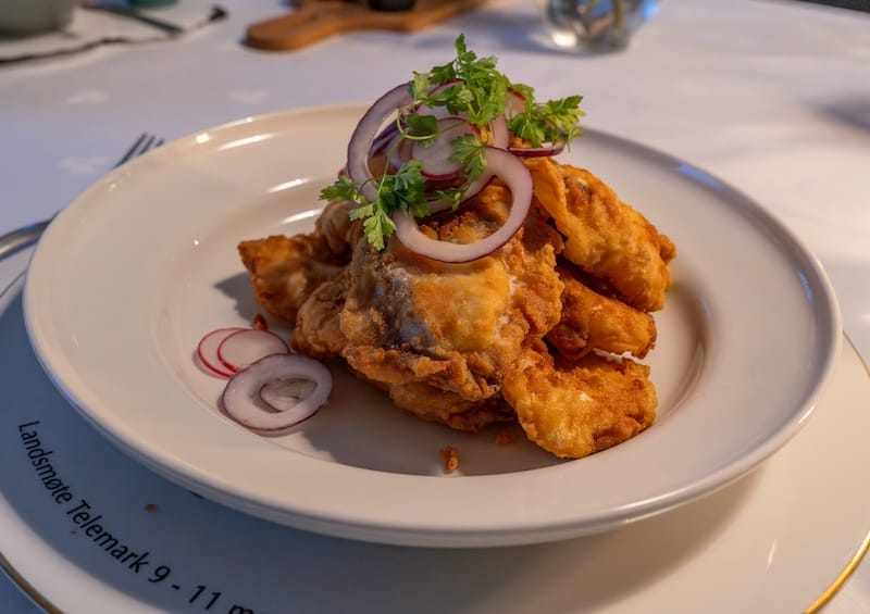 Cod tongues at Restaurant Lofotmat