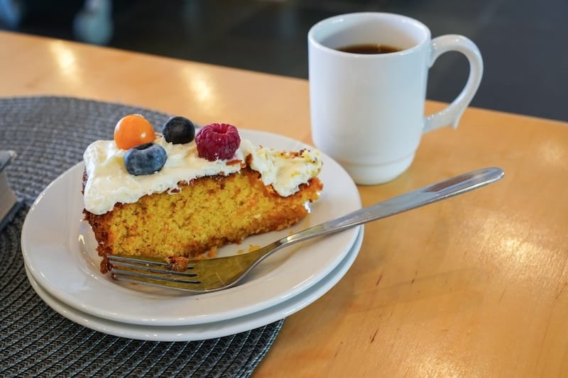 Cake in the Alta Museum cafe