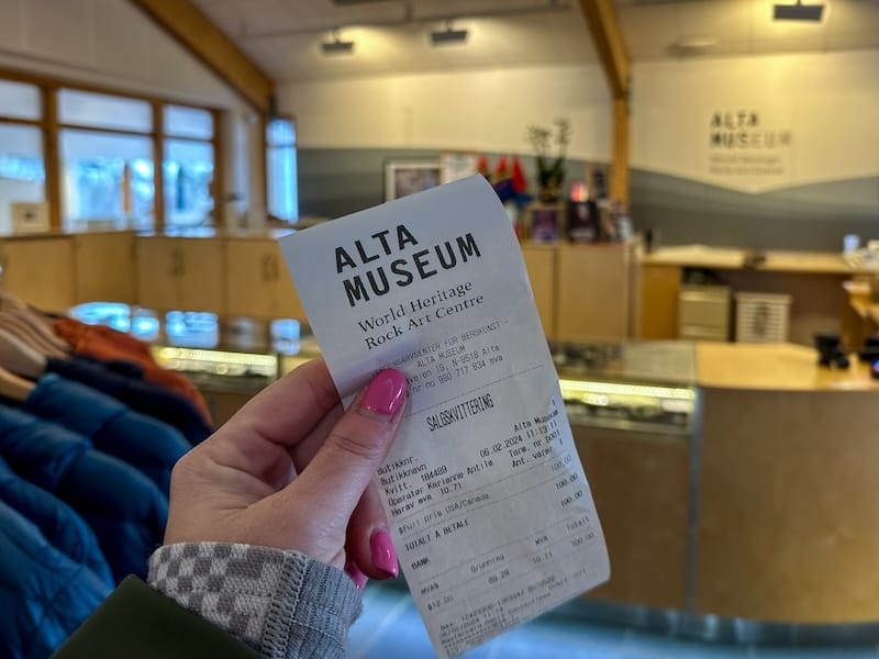 My Alta Museum ticket