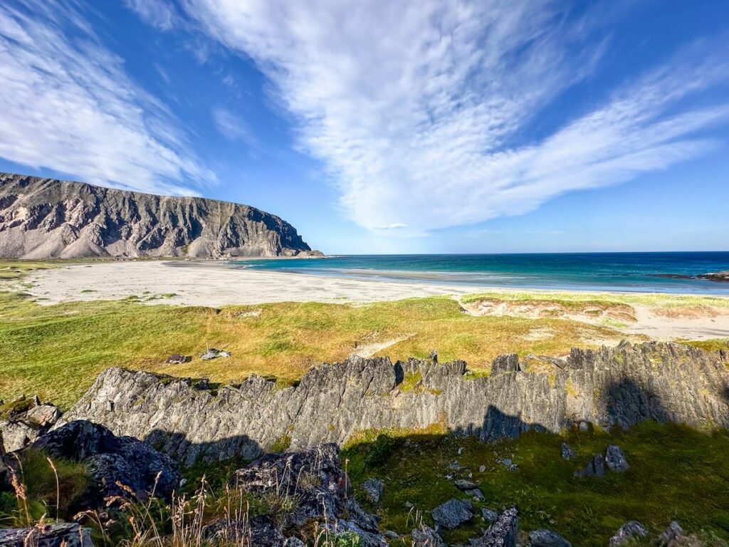 Sandfjordstranden is a must on a Båtsfjord to Berlevåg itinerary