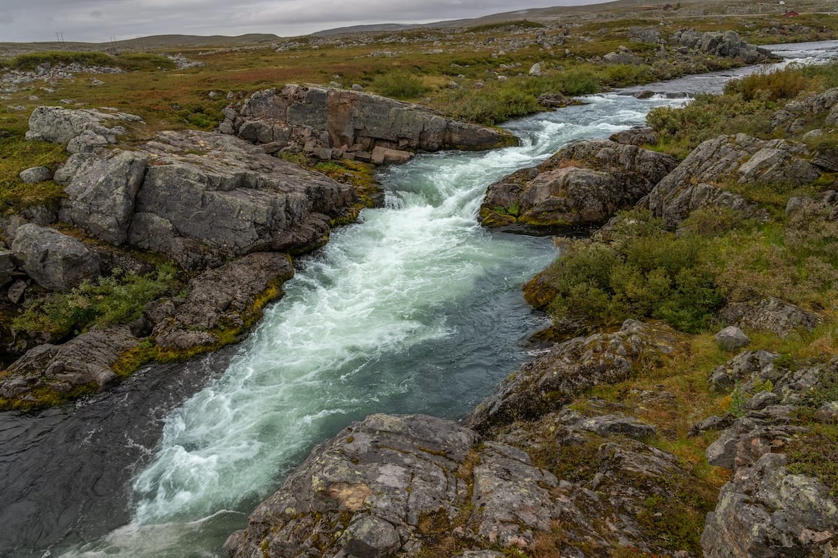 The rapids at Buetjernet