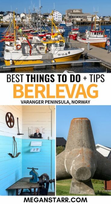 Are you looking to visit Berlevåg, Norway? My travel guide covers the best things to do, where to stay, places to eat, and beyond! Learn more here! | Visiting Berlevåg | Things to do in Berlevåg | Berlevåg hotels | Berlevåg camping | Berlevåg hiking | What to do in Berlevåg | Varanger Peninsula in Norway | Varangerhalvøya | Berlevåg restaurants