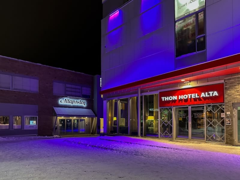 Thon Hotel also has an attached parking garage (not free, though)