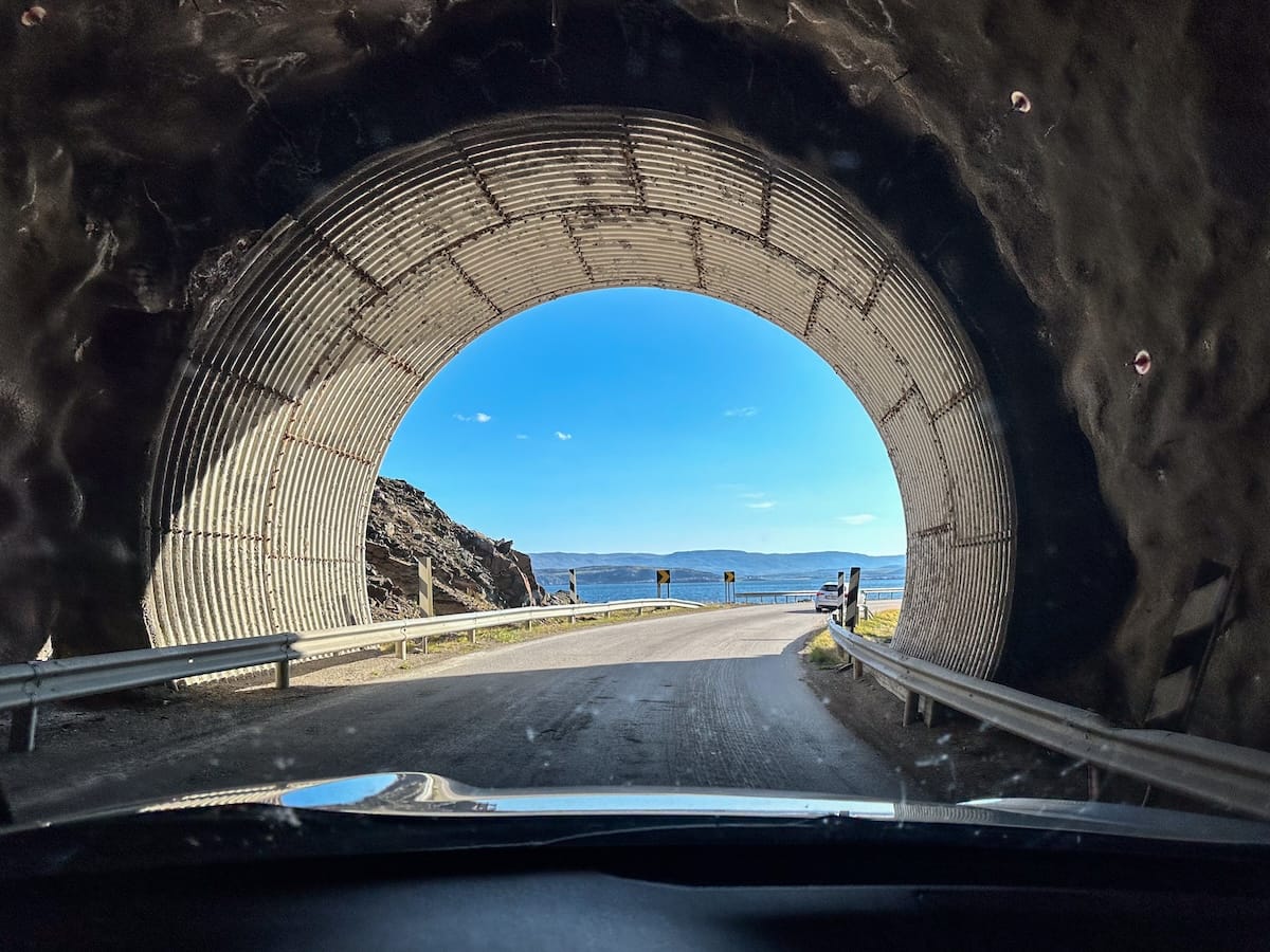 World's shortest tunnel (between Kongsfjord and Berlevåg)