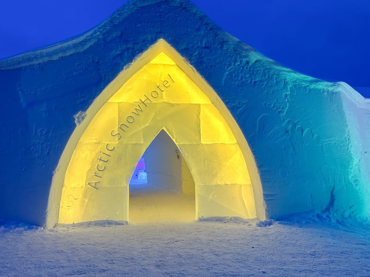 Arctic SnowHotel & Glass Igloos near Rovaniemi, Finland