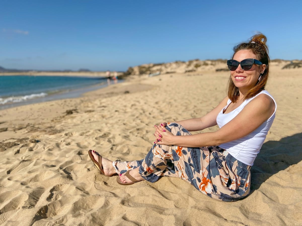 Hanging out on the beach