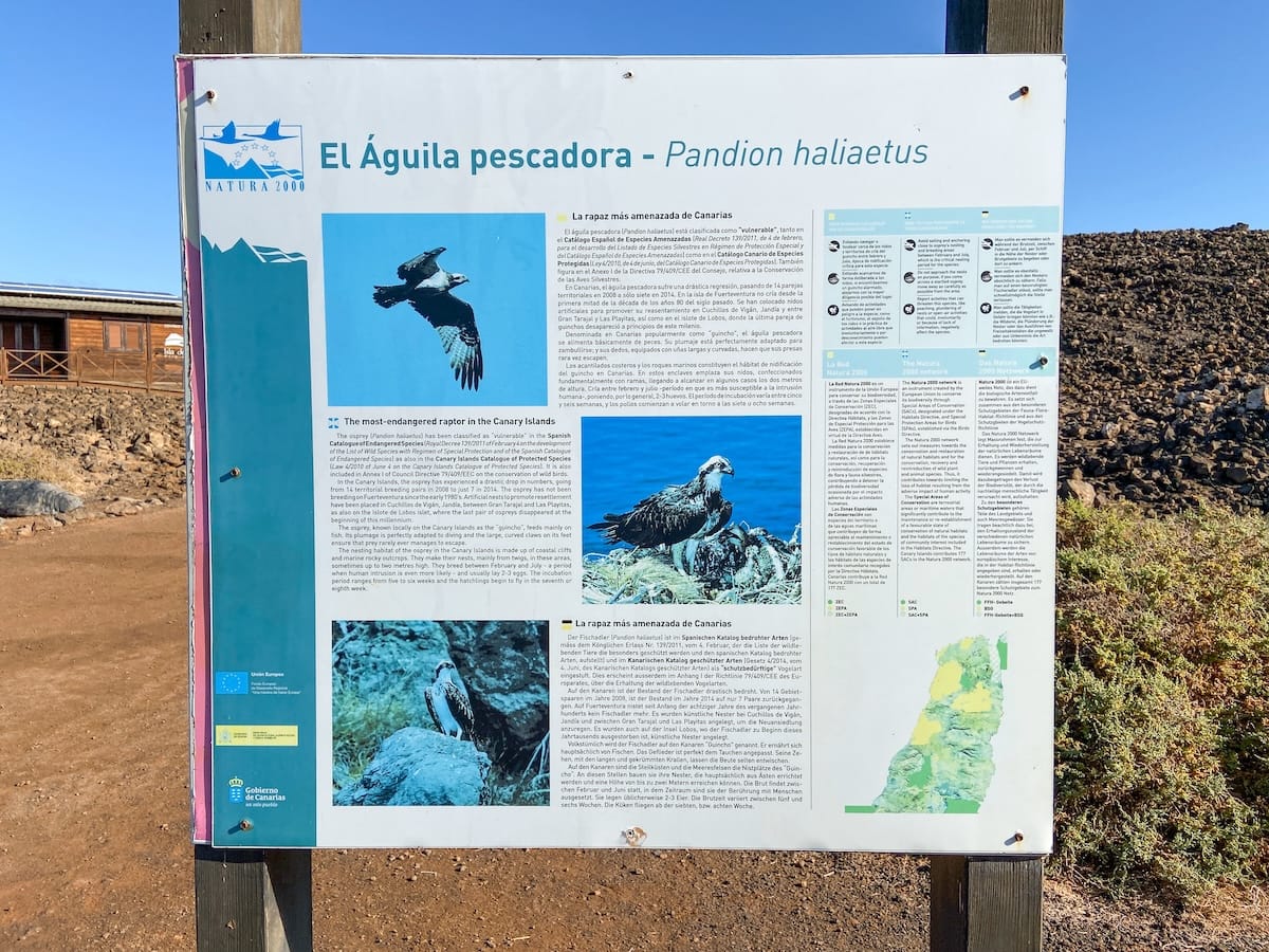 The island is a nature reserve