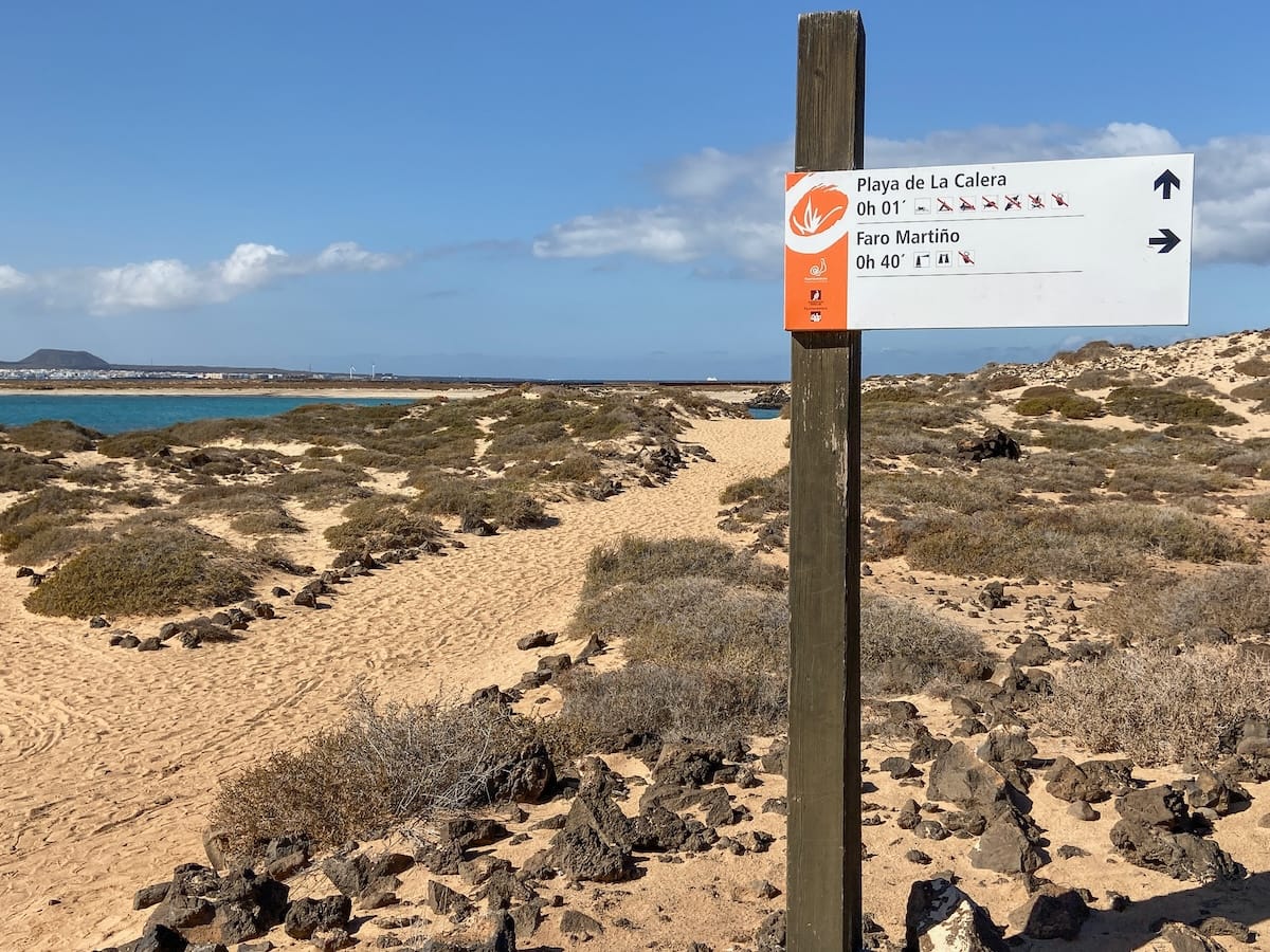 There are a few hiking opportunities on Lobos Island