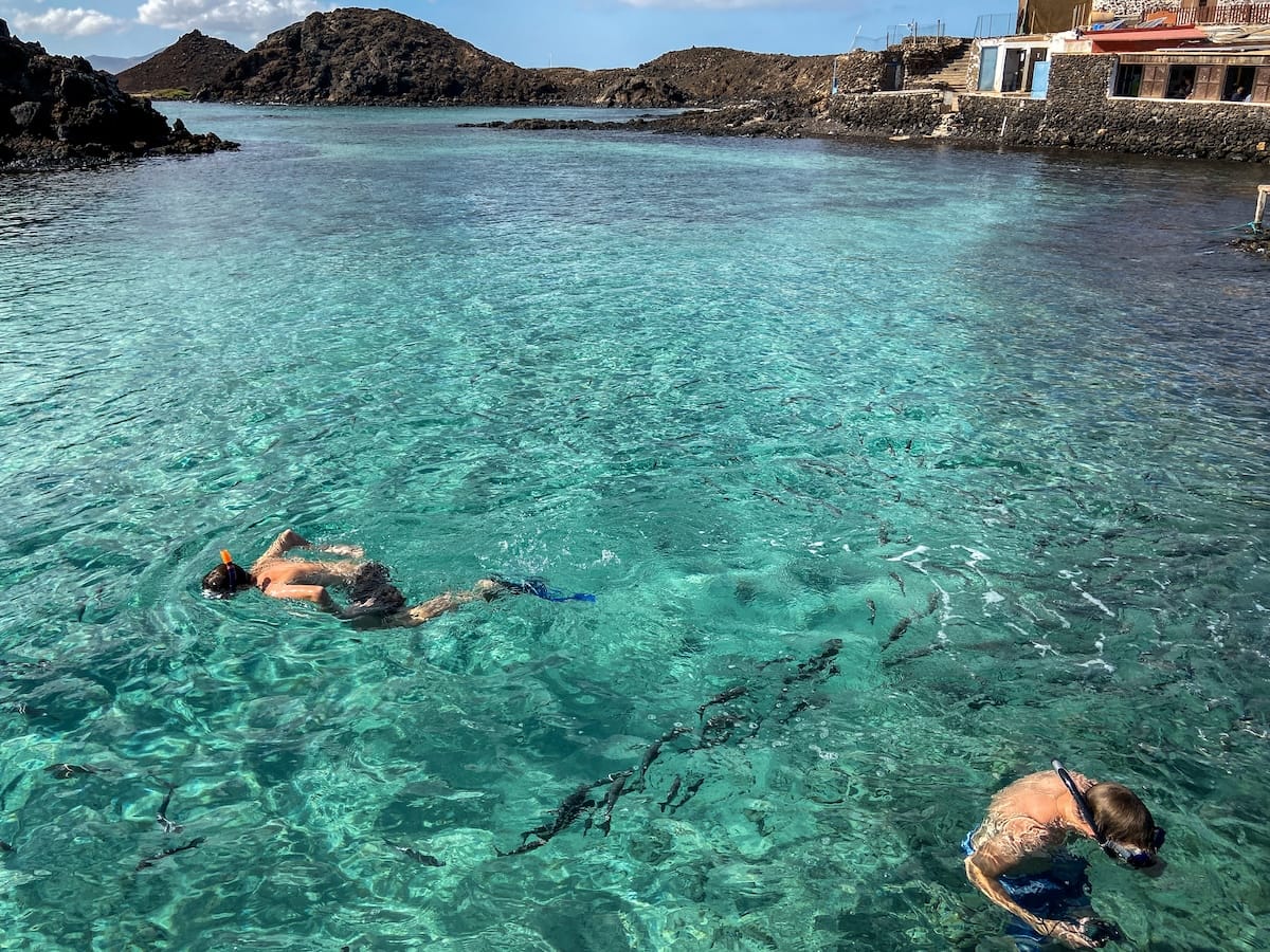 Snorkeling on Lobos Island