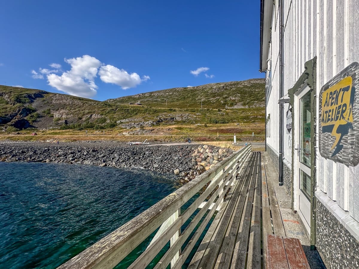 The location at the harbor