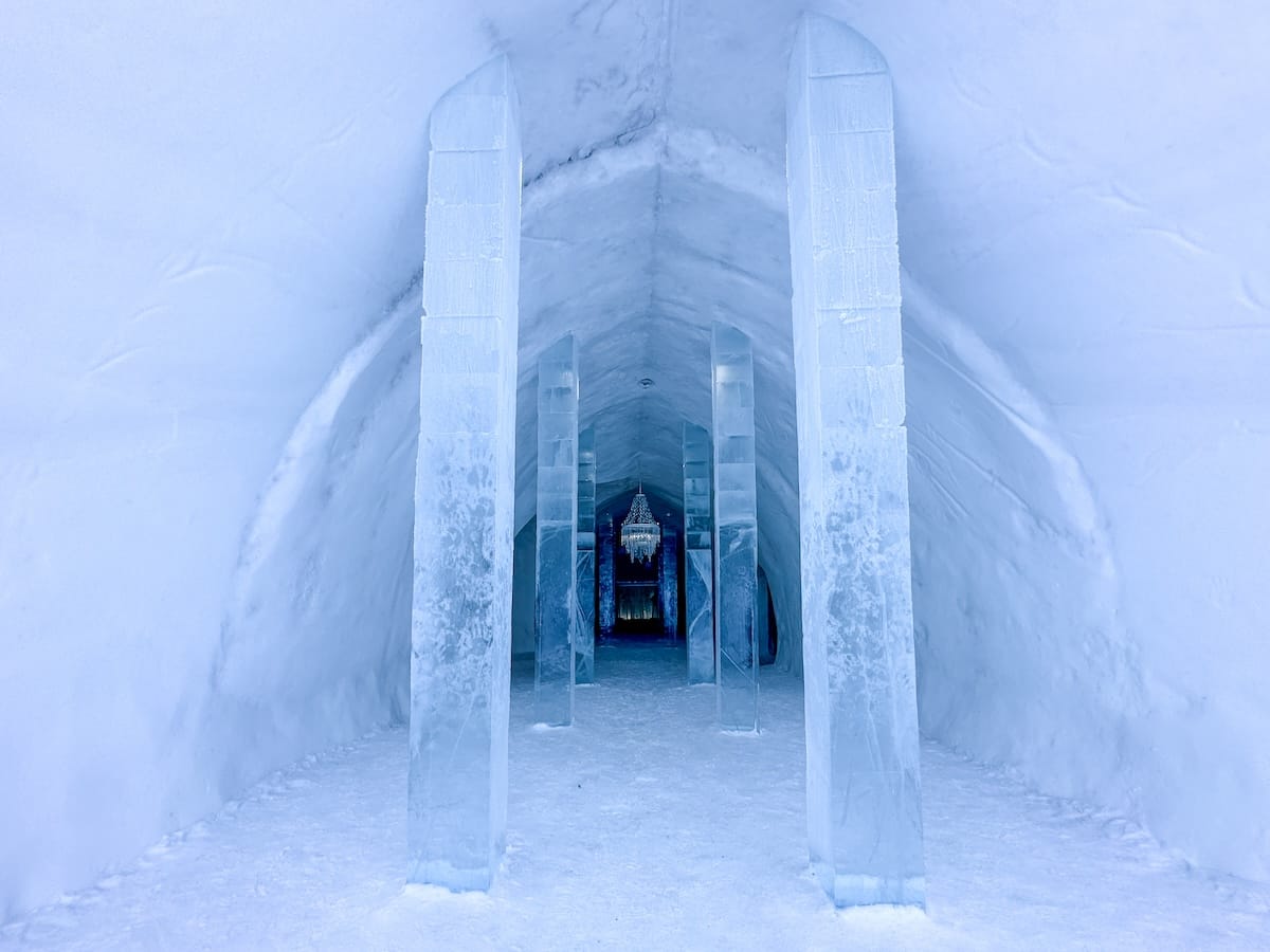 Visiting the famous Icehotel in Sweden
