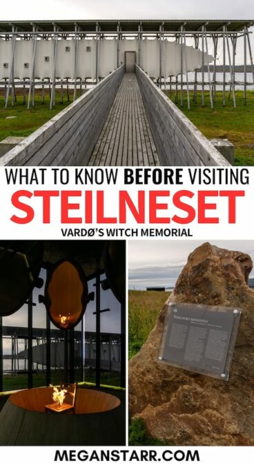This guide details how to visit Steilneset in Vardø, Norway - a beautiful memorial that commemorates those persecuted in the Vardø witch trials. Click for more! | Things to do in Vardø, Norway | Vardø witches | Witches in Vardø | Vardø history | Varanger Peninsula | Witches in Norway | Norway witches | Norway history | Steilneset minnested