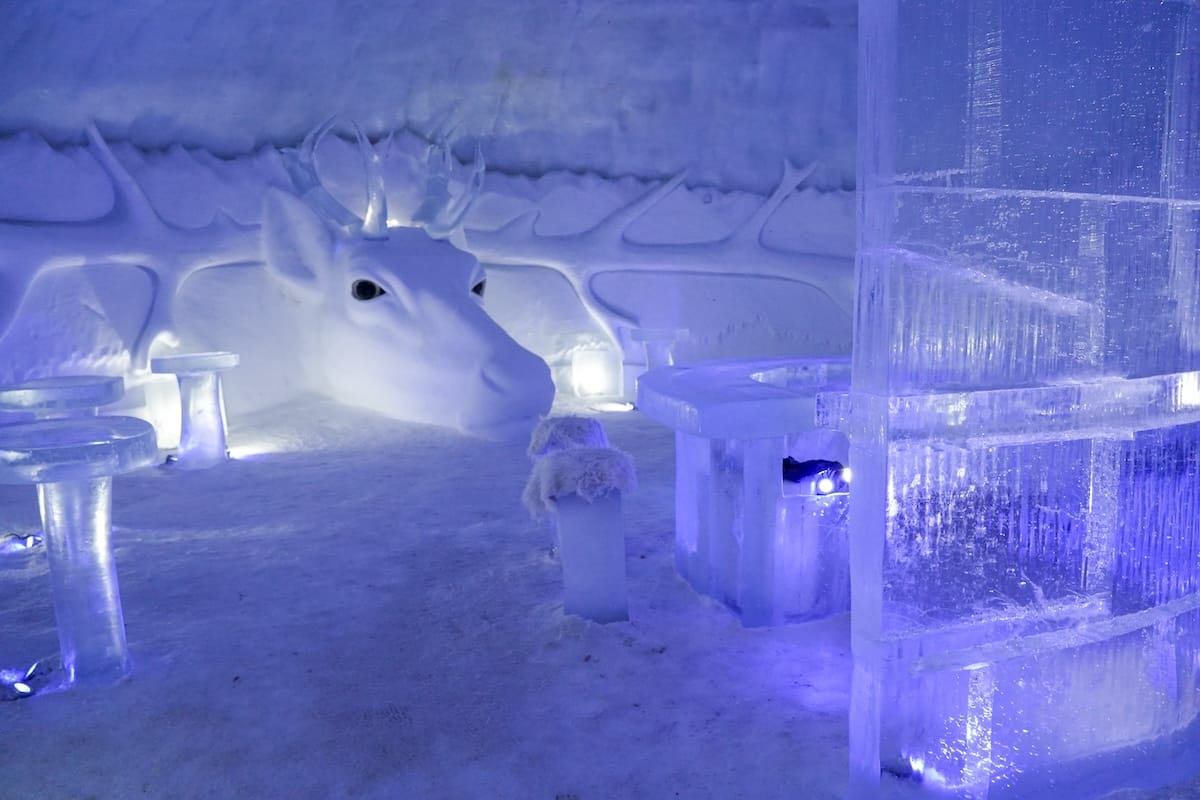 Snowhotel Kirkenes is one of Norway's ice hotels