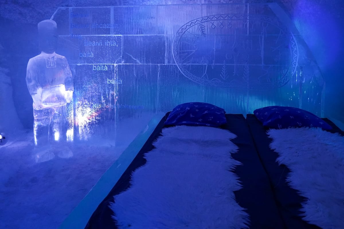 Room at Snowhotel Kirkenes
