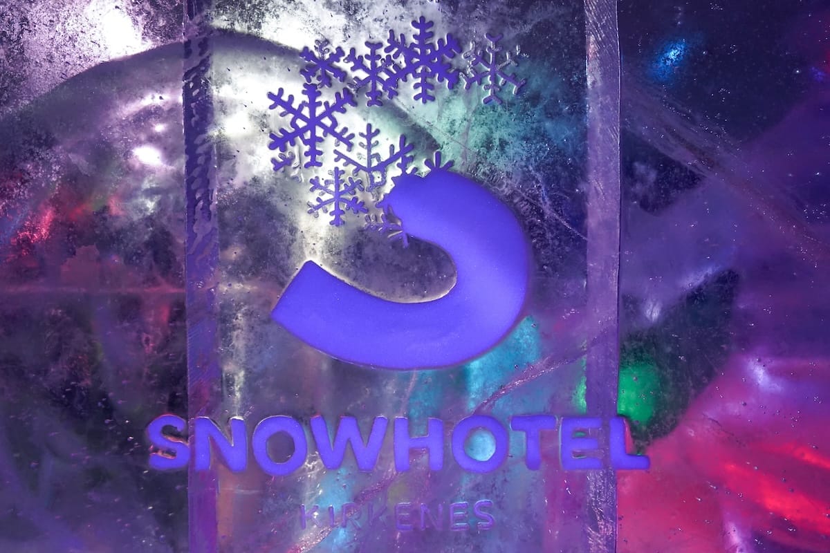 At Snowhotel Kirkenes