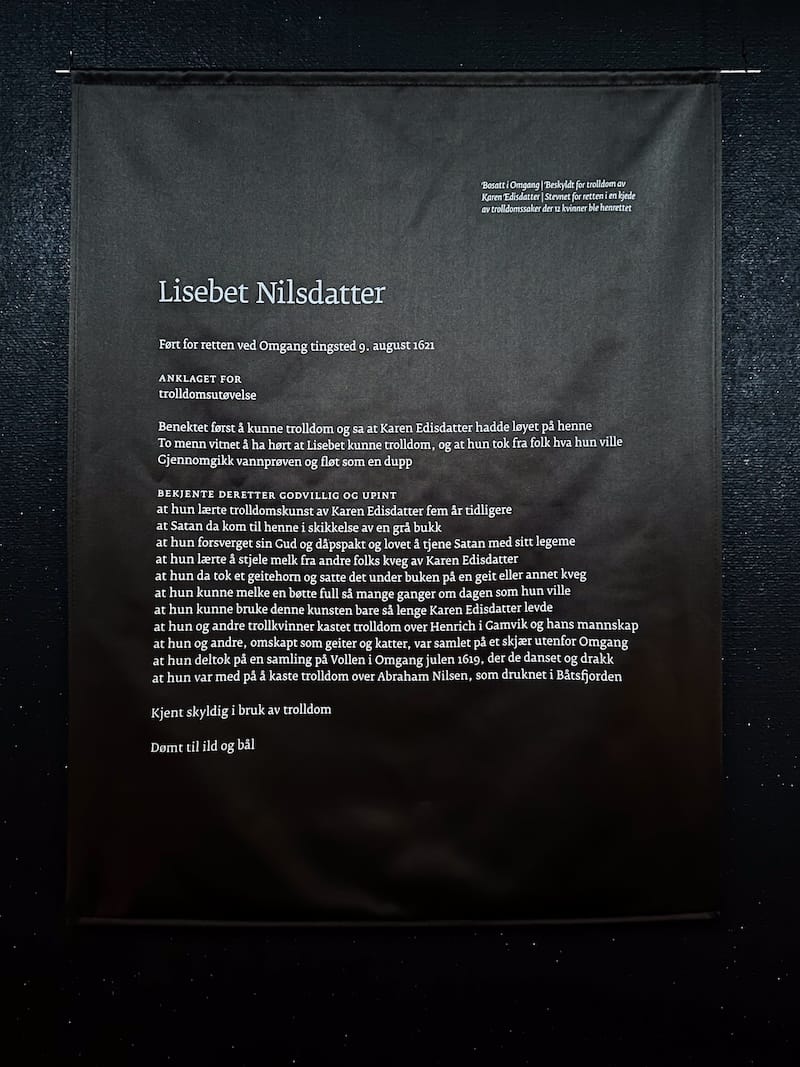 Lisebet Nilsdatter story and persecution