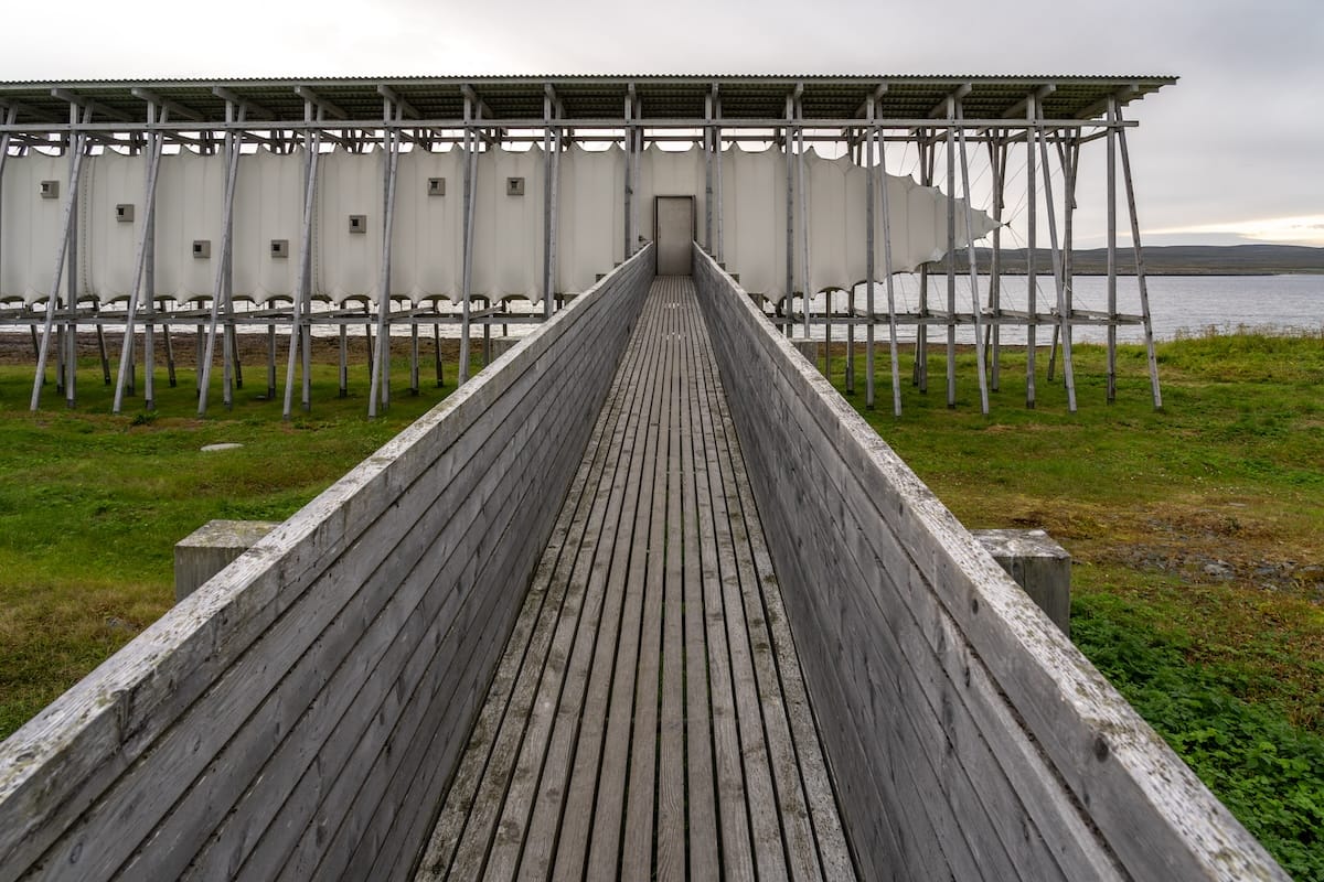 Exterior of Steilneset Minnested
